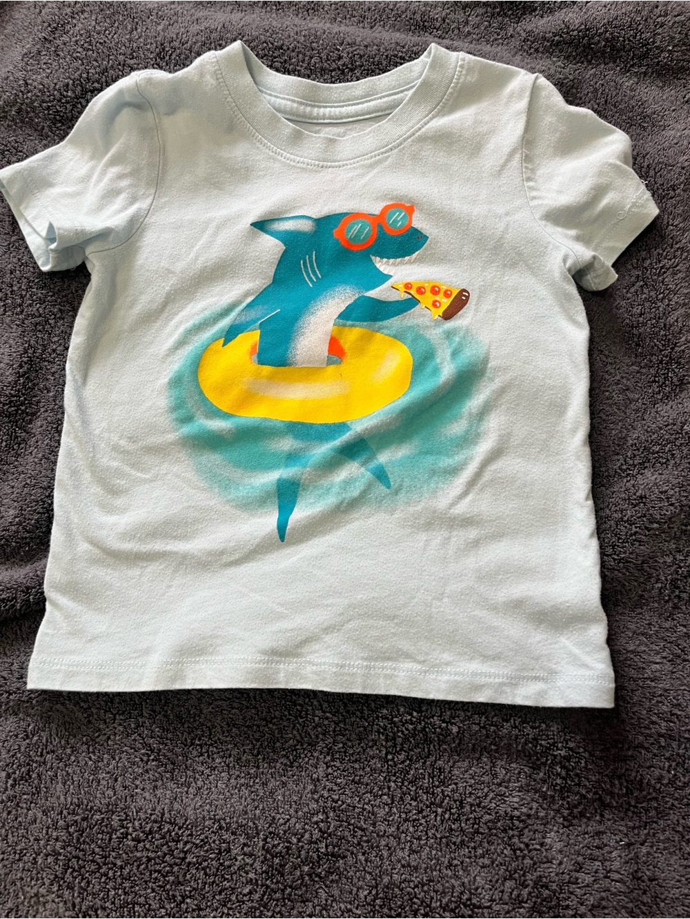 3 for $15 toddlers Cat & Jack Light Blue Shark Tee